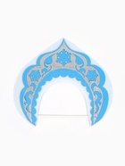 Кокошник карнавальный «Снегурочка», из фетра - Фото 8