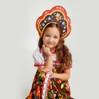 Ободок кокошник «Русская красавица» из фетра, с нанесением - Фото 6