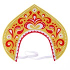 Ободок кокошник «Царица», фетр - Фото 4