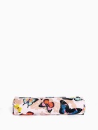 Косметичка-пенал на молнии, с ярким рисунком, нежно-розовая - Фото 3