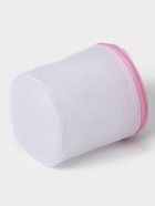 Мешок для стирки белья с диском Доляна, 15×15×19 см, мелкая сетка, белый - Фото 3