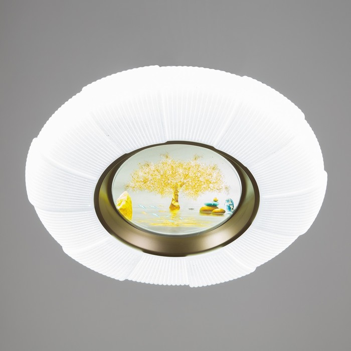 Светильник с ПДУ "Сакура" LED 72Вт диммер 48х48х7см - фото 1906425940