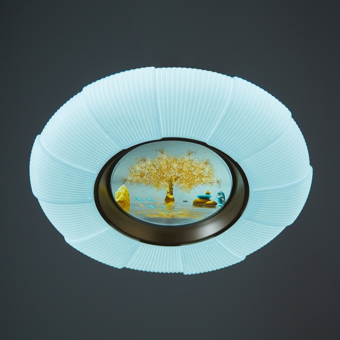 Светильник с ПДУ "Сакура" LED 72Вт диммер 48х48х7см - фото 1906425941