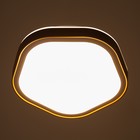 Светильник с ПДУ "Руна" LED 48Вт диммер коричневые 38,5х38,5х8см - Фото 5