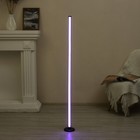 Торшер с ПДУ "Этерес" LED RGB черный 12х12х124 см 9215221