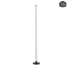 Торшер с ПДУ "Этерес" LED RGB черный 12х12х124 см 9215221