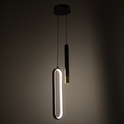 Светильник "Овал" LED 21Вт 4000К черный 14х3х41,5см BayerLux - Фото 3