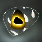 Бра "Августа" LED 5Вт золото-черный 20х26х4,5см 9231564