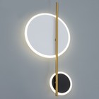 Бра "Галла" LED 20Вт 4000К белый-черный 25х5х51см - фото 24442634