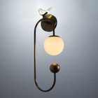 Бра «Птичка» Е27 40 Вт LED 2 Вт золото 20.5×12×44.5 см - Фото 2