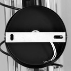 Бра "Кристас" 2хЕ27 40Вт черный 14х12х40см - фото 22986322