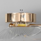 Бра «Бабочка» LED 12 Вт 3000К золото 23×17.5×11 см - Фото 8