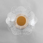 Бра «Пион» LED 4 Вт 4000К золото 20×9×18 см - Фото 1