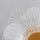 Бра «Пион» LED 4 Вт 4000К золото 20×9×18 см - Фото 5