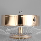 Бра «Пион» LED 4 Вт 4000К золото 20×9×18 см - Фото 6