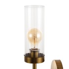 Бра «Орландо», Е27, 40 Вт, 16×12×44 см, золото - фото 22986369