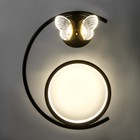 Бра «Бабочка» LED 15 Вт 4000К черный 26×10×36 см - Фото 2
