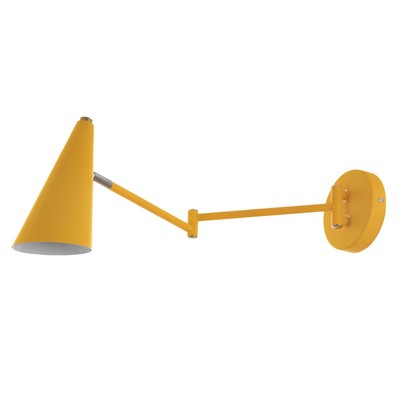 Бра «Центрик» Е27 желтый 61×12×10 см