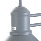 Бра «Бравер» Е27 серый 26×26×30 см - Фото 5