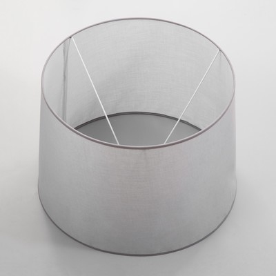 Абажур BayerLux «Великан», серый, E27, 50×50×35 см