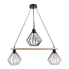 Светильник "Баланс" 4хЕ27 40Вт черный 70х50х90см BayerLux - фото 22986497