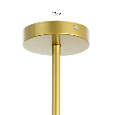 Люстра «Мурано» 12хЕ27 60 Вт золото 105×105×35 см BayerLux