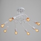 Люстра «Узел» E27 8×40 Вт белый 97×97×48 см BayerLux - фото 4813591