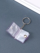 Брелок для ключей на кольце «Мини-фотоальбом на 16 фото : Прозрачный блеск», 3.5?2.5 см, МИКС (комплект 2 шт) - фото 52285297