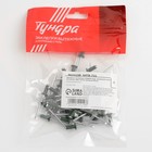 Заклёпки ТУНДРА krep, вытяжные, алюминий-сталь, 4×10 мм, темно-зеленые, 50 шт. - Фото 4