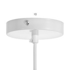 Подвес BayerLux "Вихрь" 3хЕ27 15Вт  белый 50х50х35-150см - фото 22986722