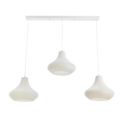 Подвес BayerLux «Аркана» 3хЕ14 15 Вт белый 23×23×20-200 см