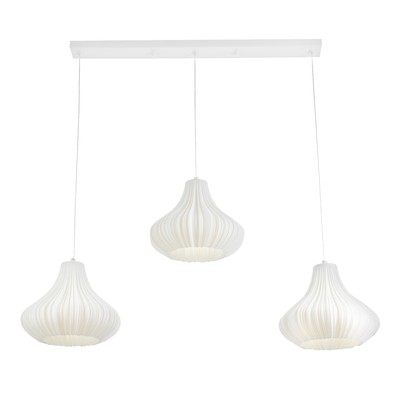 Подвес BayerLux «Ариана» 3хЕ14 15 Вт белый 23×23×20-200 см