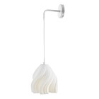 Бра "Годе" Е14 15Вт белый 19х19х20-120см - фото 22986863