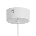 Подвес BayerLux "Годе" Е14 15Вт  белый 18х18х20-200см - фото 22986887