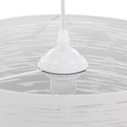 Светильник BayerLux "Азена" Е27 40Вт белый 35х35х25-90см - фото 22986993