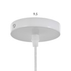 Светильник BayerLux "Лорена" Е27 40Вт белый 35х35х25-90см - фото 22987000