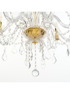 Люстра "Диана" 8хЕ14 40Вт золото 60х60х56-100см BayerLux - фото 22987051