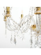 Люстра "Диана" 8хЕ14 40Вт золото 60х60х56-100см BayerLux - фото 22987053