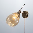 Бра "Авета" Е27 40Вт золото 21х12х18см 9626443