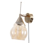 Бра "Авета" Е27 40Вт золото 21х12х18см 9626443