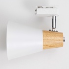 Светильник трековый Simple "Паулина" Е27 40Вт белый 16х12х18см - фото 28492691