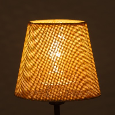 Абажур для люстры «Саржа», E27, бежевый, 15×15×13 см