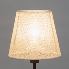 Абажур для люстры «Кружево» Е14 белый 15×15×13 см - Фото 4