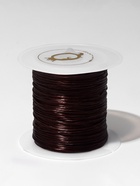 Нить силиконовая (резинка) d=1 мм, L=10 м (прочность 2250 денье), коричневая - Фото 3