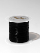 Нить силиконовая (резинка) d=1 мм, L=10 м (прочность 2250 денье), чёрная - Фото 4