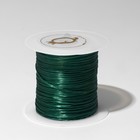 Нить силиконовая (резинка) d=0,5 мм, L=10 м (прочность 2250 денье), цвет тёмно-зелёный - фото 6302060