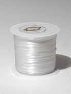 Нить силиконовая (резинка) d=0.5 мм, L=50 м (прочность 2250 денье), белая - Фото 3