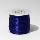 Нить силиконовая (резинка) d=0.5мм, L=50м (прочность 2250 денье), цвет синий - фото 793000