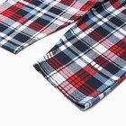 Комплект женский домашний (футболка/бриджи), цвет тёмно-синий, размер 44 - фото 25374880