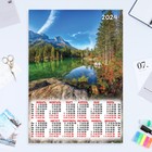 Календарь листовой "Природа - 8" 2024 год, 42х60 см, А2 - фото 11256984